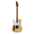 JET JT-300 BTS LH Linkshandige T-style Elektrische Gitaar SS Vaste Brug Roasted Maple Toets Blonde