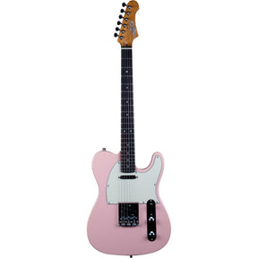 JET JT-300 PK R T-style Elektrische Gitaar SS Vaste Brug Rosewood Toets Shell Pink