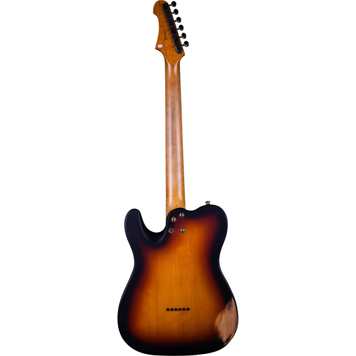 JET JT-350 RLC SB T-style Elektrische Gitaar SH Alnico Relic Maple Toets Sunburst