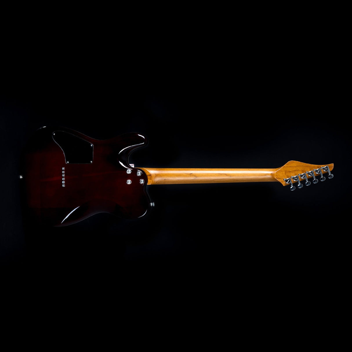 Jet Guitars JT-450 QTPK elektrische gitaar - Roze Quilted Top