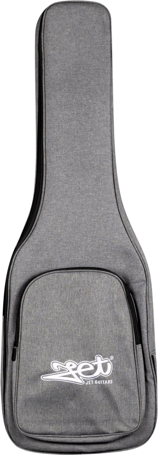 JET JGB-30 GY Basgitaar Gigbag - Grijs met 20 mm Voering