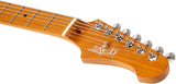 JET JJ-350 Charcoal Baritone Elektrische Gitaar - Charcoal