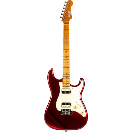 JET JS-400 CAR HH ST Style Elektrische Gitaar - Candy Red