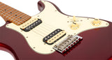 JET JS-400 CAR HH ST Style Elektrische Gitaar - Candy Red