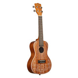 Kala Mandy Harvey Signature concert ukulele – Mahonie, wit binding, met uniek design en gigbag