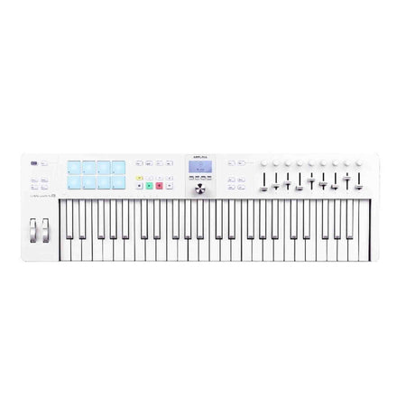 Arturia KeyLab Essential mk3 49 Alpine White – USB/MIDI keyboar, 49 toetsen en DAW-integratie