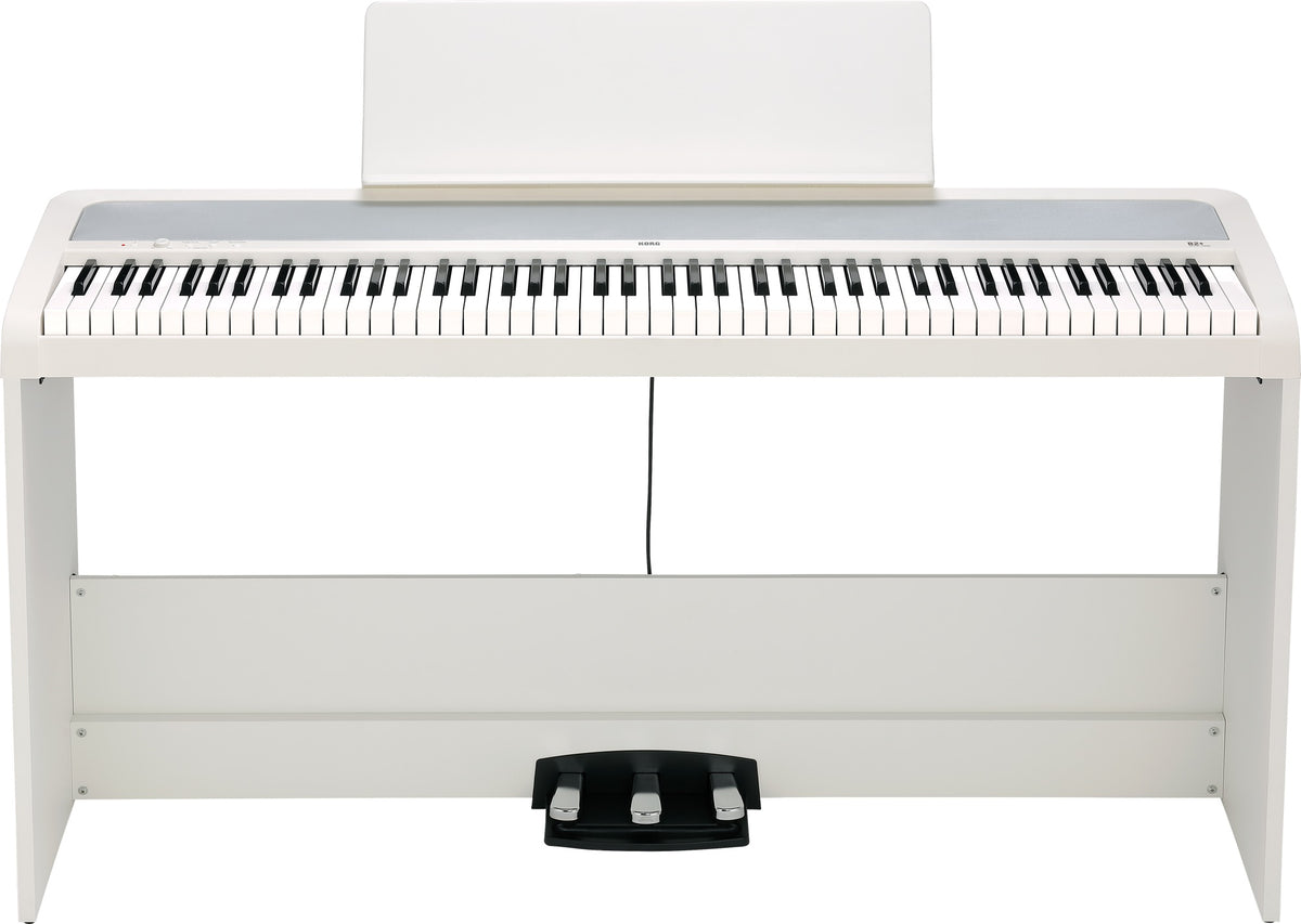 KORG B2+SP Digitale Piano 88 Toetsen met Houten Standaard Wit