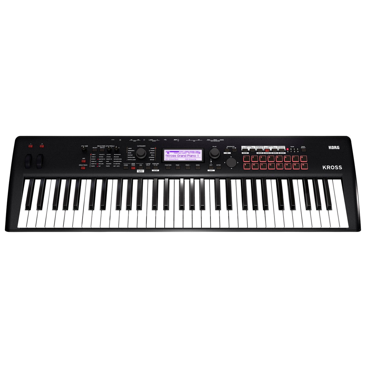 Korg KROSS 61, Music Workstation met 61 toetsen