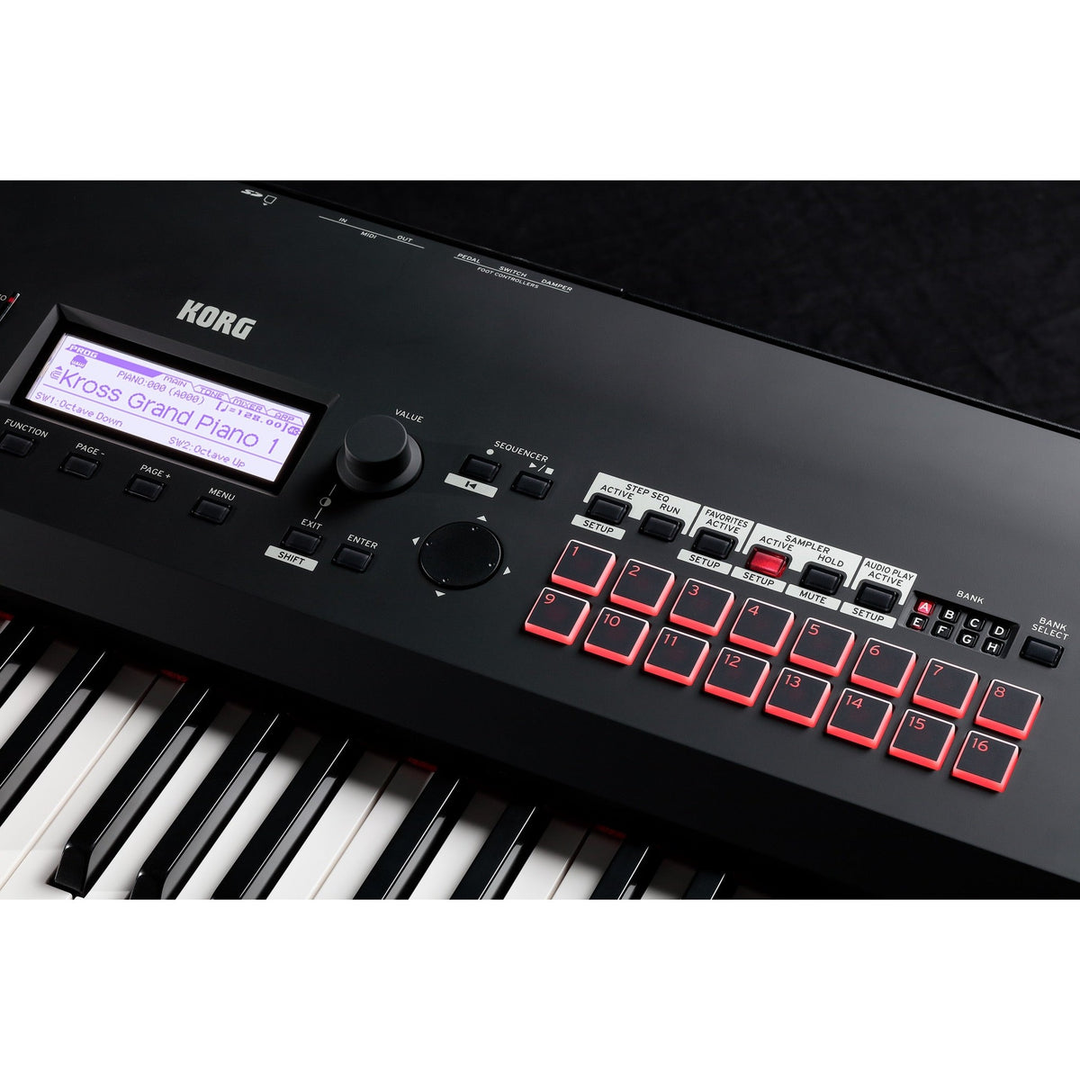 Korg KROSS 88, Music Workstation met 88 gewogen toetsen