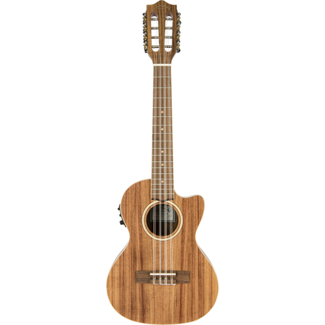 LANIKAI LKUACST-8CET Tenorukelele, Acacia Solid Top-serie, 8 snaren, tas