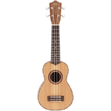 LANIKAI LKUCDSTS Sopraanukelele, Cedar Solid Top Serie, Tas