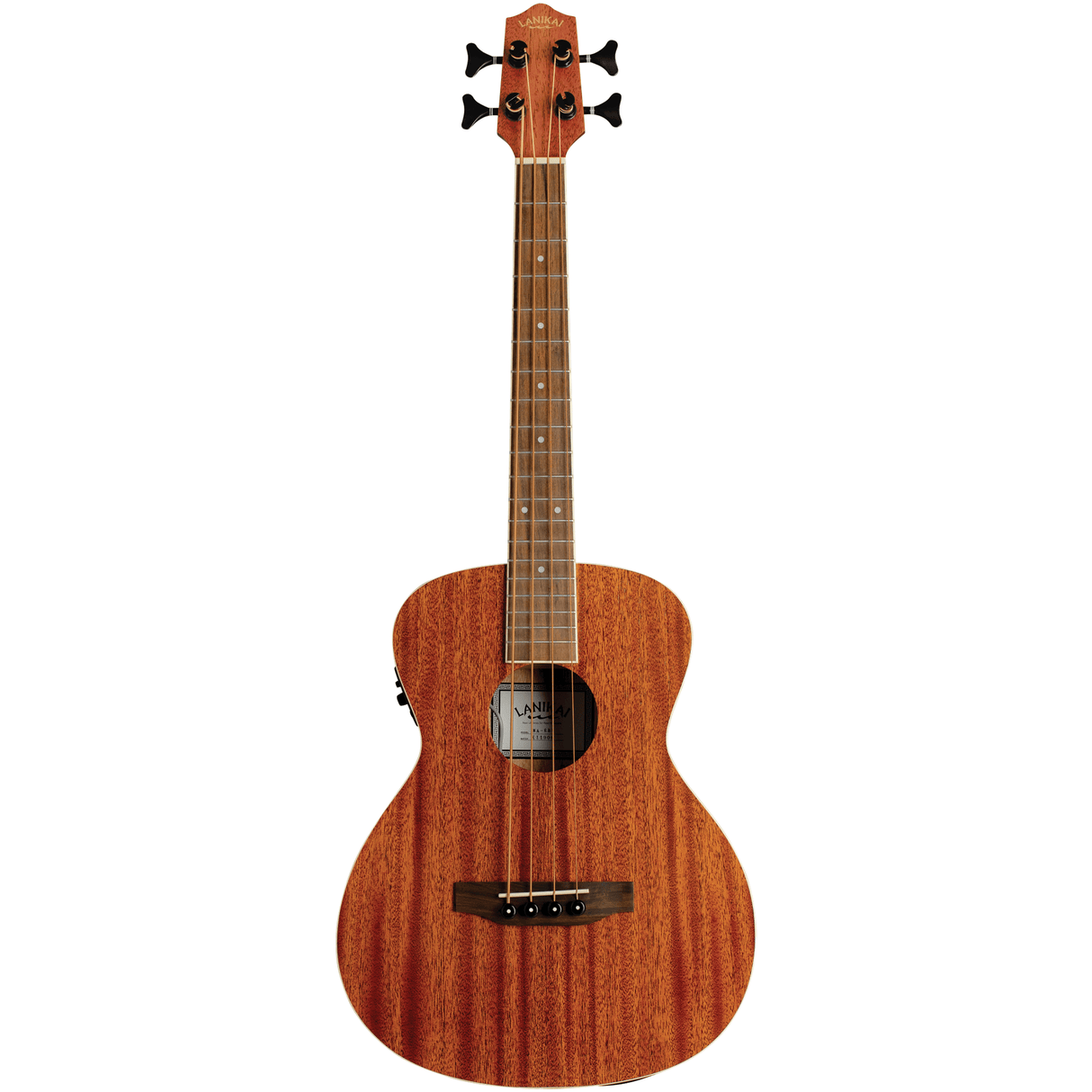 LANIKAI LKUMA-EBU Basukelele, Electric, Mahogany, MA-EBU, Voorversterker, Tas