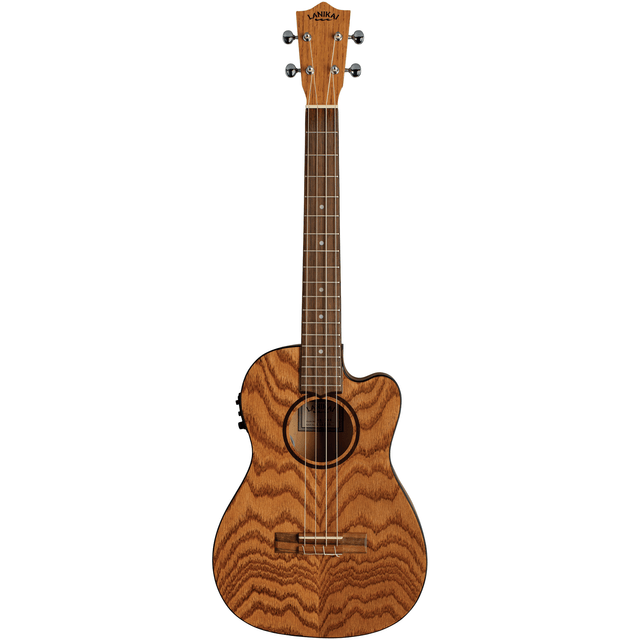 LANIKAI LKUOA-CEB Baritonukelele, Oak, OA-CEB, Voorversterker, Tas