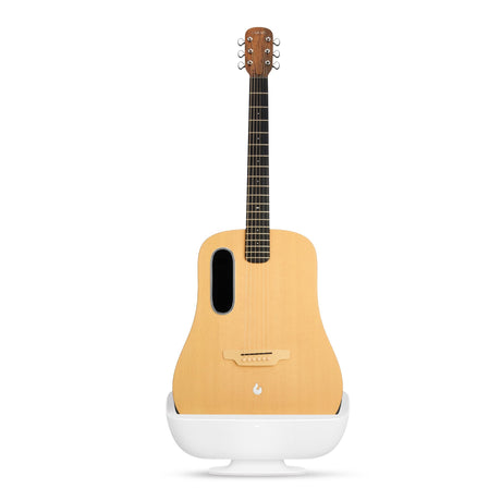 LAVA Space Charging Dock voor LAVA ME Spruce 36 inch, draadloos oplaadstation en gitaarstandaard, Space White