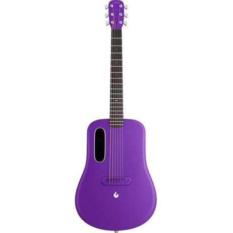 LAVA ME 4 Carbon 38" Purple – Smart Gitaar met SHARC-processor, FreeBoost™ & Space Bag