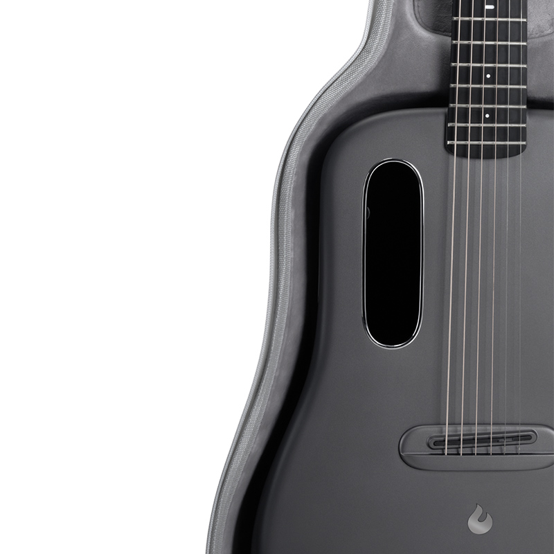 LAVA ME 4 Carbon 38" Purple – Smart Gitaar met SHARC-processor, FreeBoost™ & Space Bag