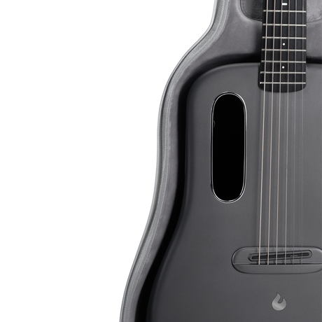 LAVA ME 4 Carbon 36" White – Smart Gitaar met SHARC-processor, FreeBoost™ & Space Bag