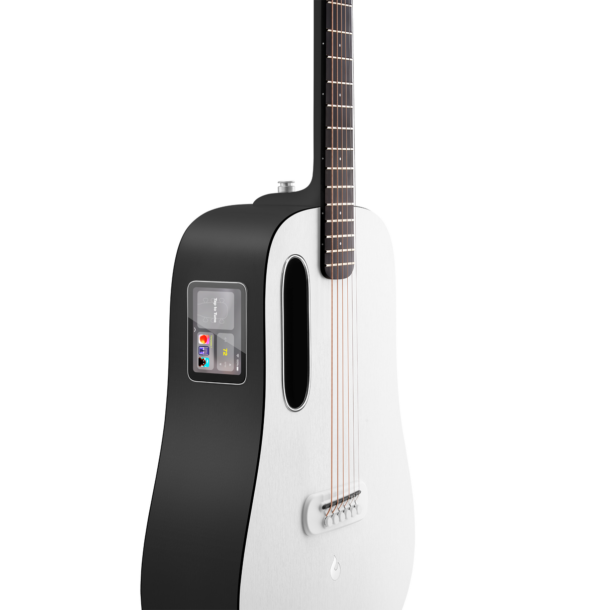 LAVA ME Play Nightfall/Frost White – Smart Gitaar met Hilava 2.0 en Tas