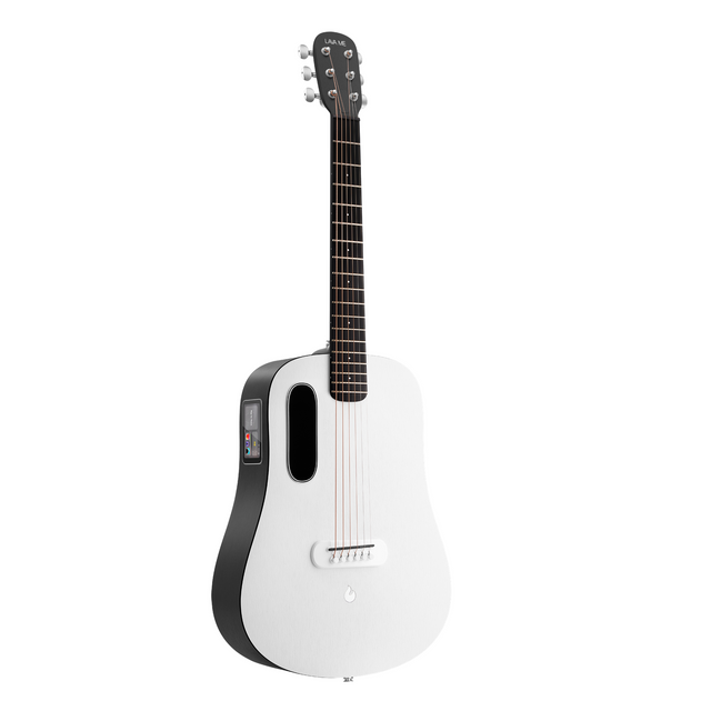 LAVA ME Play Nightfall/Frost White – Smart Gitaar met Hilava 2.0 en Tas