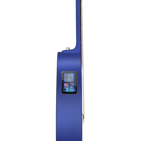 LAVA ME Play Frost White/Deep Blue – Smart Gitaar met Hilava 2.0 en Tas