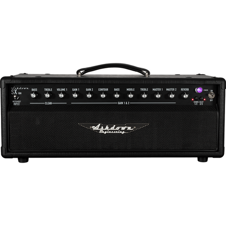 Ashdown SX-50H Buisversterker Top 50W met 3 Kanalen, Reverb en 4-bands EQ