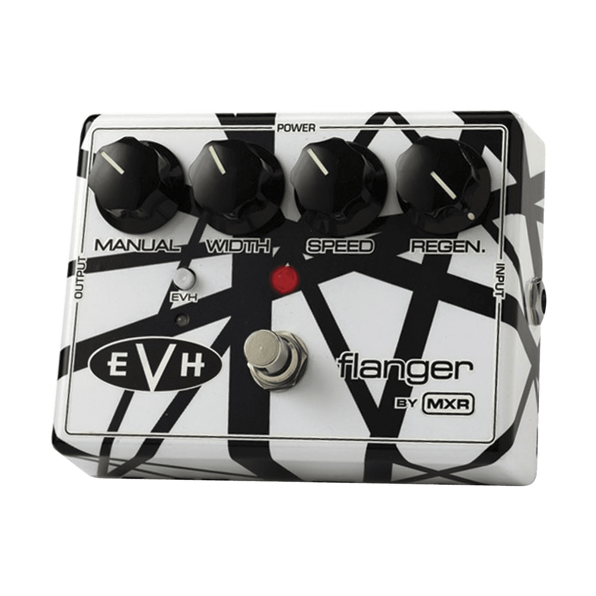 MXR EVH117 Flanger – Eddie Van Halen Signature, Wit met 4 Regelaars