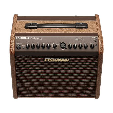 Fishman Loudbox Mini Charge PRO-LBC-500 Akoestische Gitaarversterker - 60W - Oplaadbaar - Bruin