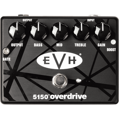 MXR EVH5150 Overdrive – Eddie Van Halen Signature, Grijs met 3-Bands EQ en Noise Gate