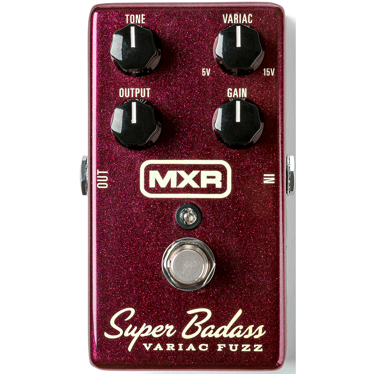 MXR M236 Super Badass Variac Fuzz – Violet, Met Variabele Voedingskarakteristiek