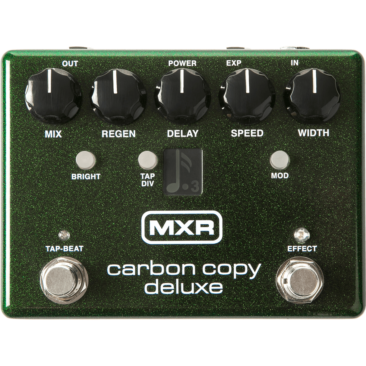 MXR M292 Carbon Copy Deluxe – Groen, Analoog Delay met Tap Tempo en Mod