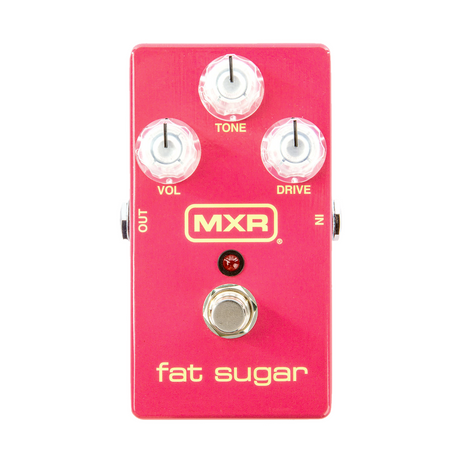 MXR M94 Fat Sugar – Roze Analoog Overdrive Pedaal met True Bypass