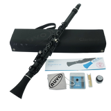 NUVO CL120BBK Clarinéo 2.0 – C-stemming, lichtgewicht, 100% waterdicht, zwart/zwart