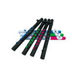 NUVO TooT 2.0 zwart kinder dwarsfluit blokfluit alternatief met kleppen en Firstnote mondplaat
