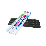 NUVO TooT 2.0 wit-roze kinder dwarsfluit blokfluit alternatief met kleppen en Firstnote