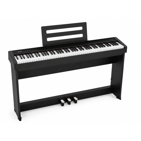 NUX NPK-200 Digital Stage Piano Set met NPS-2 standaard, 88 toetsen en kruk