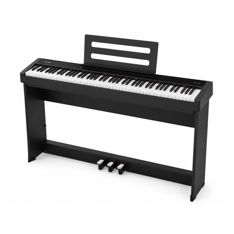 NUX NPK-200 Digital Stage Piano Set met NPS-2 standaard, 88 toetsen en kruk