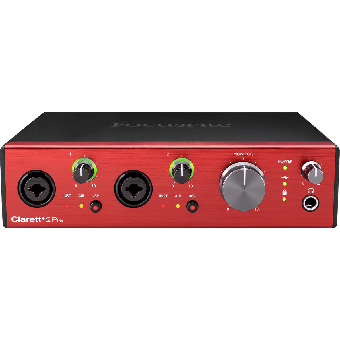 Focusrite Clarett+ 2Pre – Premium Audio Interface