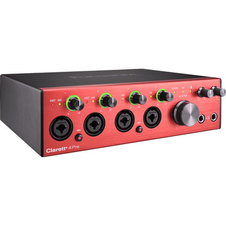 Focusrite Clarett+ 4Pre – Premium Audio Interface
