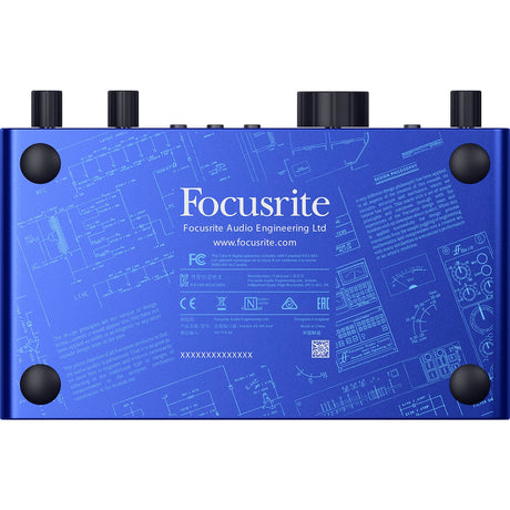 Focusrite Scarlett 2i2 Anniversary Edition Limited Edition Audio Interface Blauw