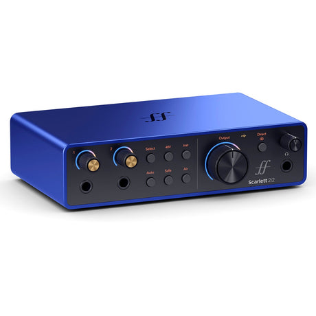 Focusrite Scarlett 2i2 Anniversary Edition Limited Edition Audio Interface Blauw