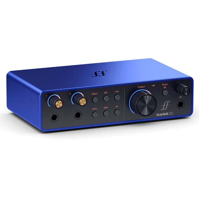 Focusrite Scarlett 2i2 Anniversary Edition Limited Edition Audio Interface Blauw