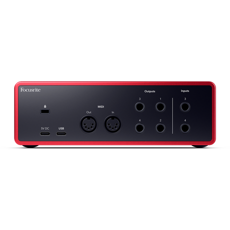 Focusrite Scarlett 4i4 4th Gen – 4-Kanaals Audio Interface