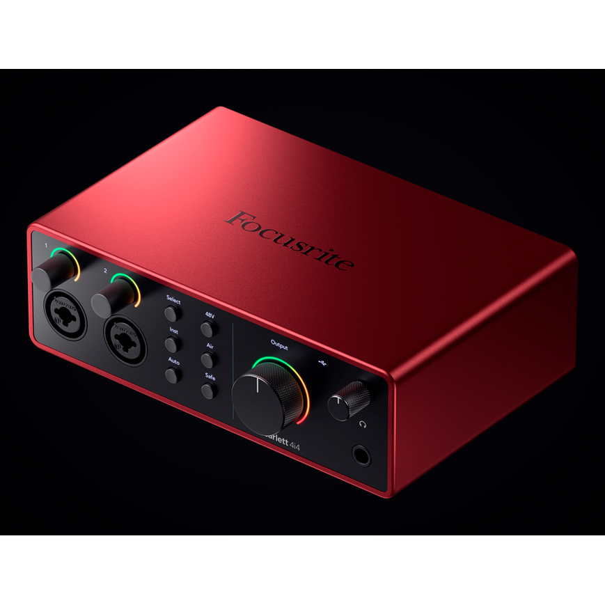 Focusrite Scarlett 4i4 4th Gen – 4-Kanaals Audio Interface