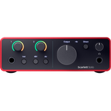Focusrite Scarlett 4 Solo – Professionele USB-C Audio Interface 24-bit / 192 kHz