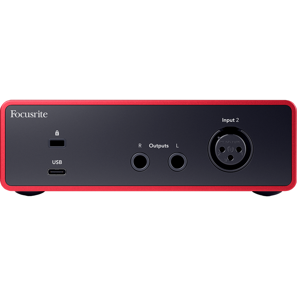 Focusrite Scarlett Solo Studio 4th Gen – Opnamebundel met Audio Interface, Microfoon en Studiohoofdtelefoon