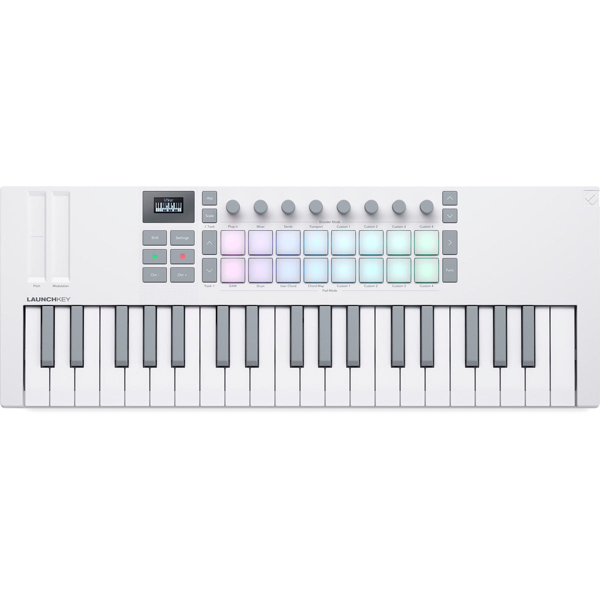 Vds Instrumento Novation Launchkey Mini 37 MK4 WH White 37 Keys – VDS instrumenten
