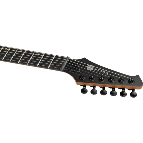 Spira Guitars S-400 MBK Satin Black elektrische gitaar