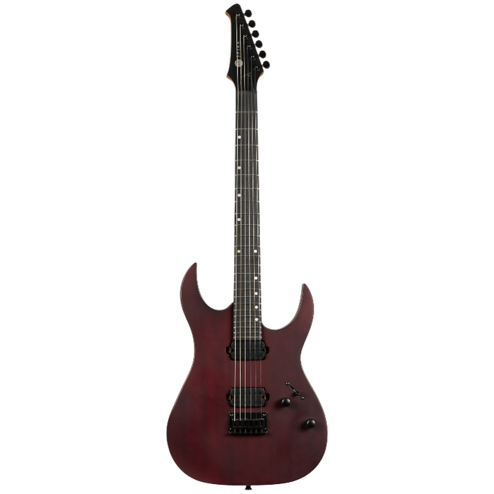 Spira Guitars S-400 MWR Satin Wine red elektrische gitaar