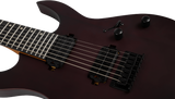 Spira Guitars S-407 MWR Satin Wine red elektrische gitaar