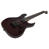 Spira Guitars S-407 MBK Satin Black elektrische gitaar